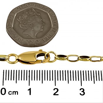 9ct gold 6.1g 19 inch belcher Chain